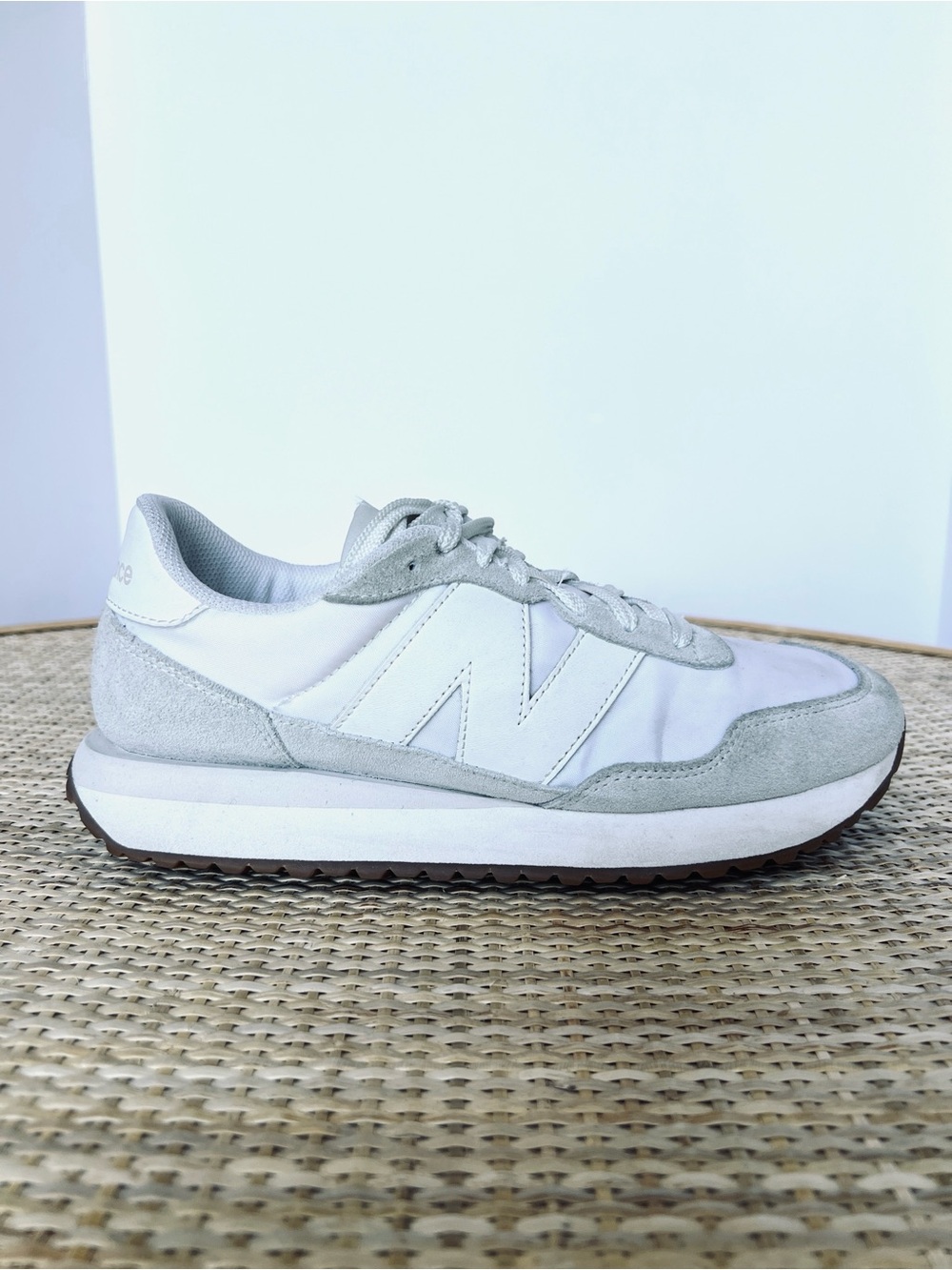 New Balance 237 V1 Classic Sneakers white gray nimbus cloud M8/W9.5